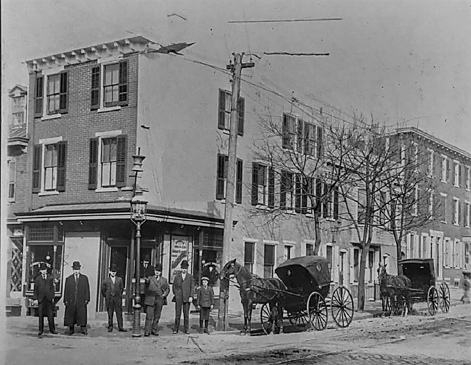 2nd and Monroe Streets in Wilmington DE circa late 1800s