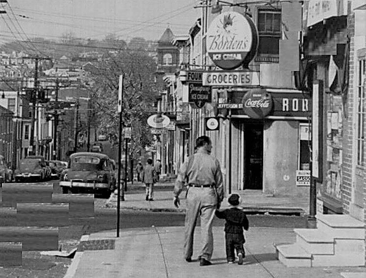 8TH AND JEFFERSON STREETS IN WILMINGTON DE 1955