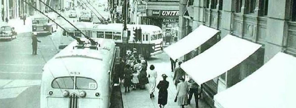 10th and Market Street in Wilmington DE 1950s