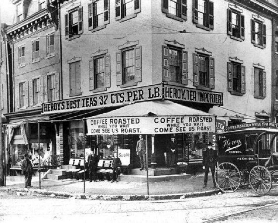 7th and King Streets Wilmington DE in 1900