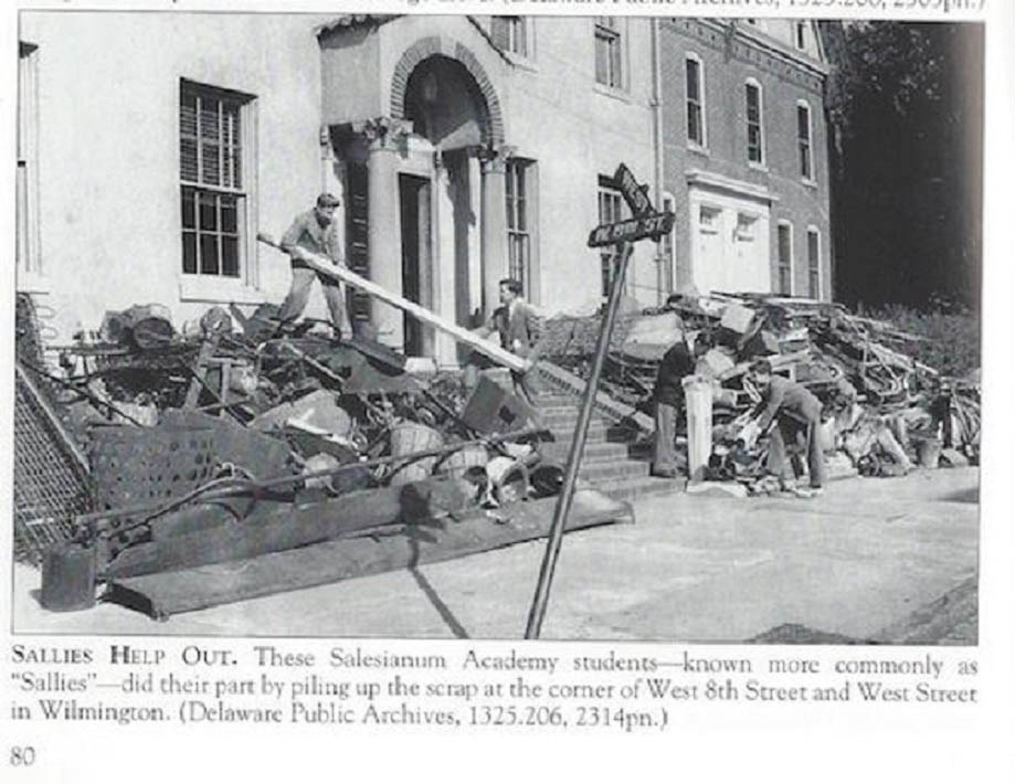 8th and West Streets WILM DE during WWII