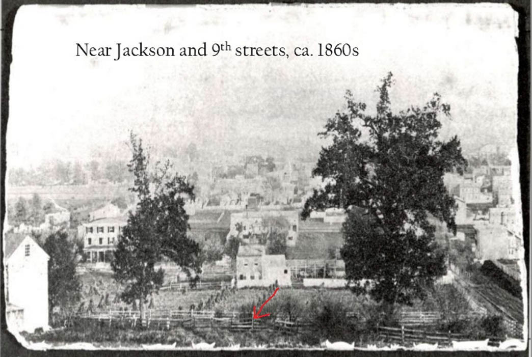 9TH AND JACKSON ST WILM DE CIRCA 1860s