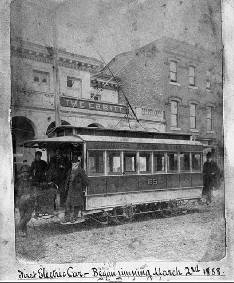 1007 Market Street in WILM DE first electric trolley march 2nd 1888