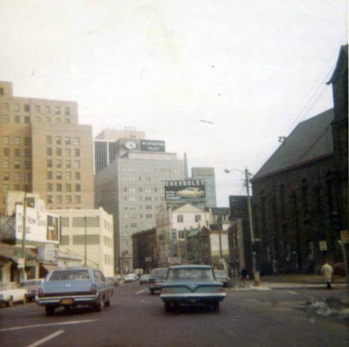10th street near Washington Street in WILM DE March 1967