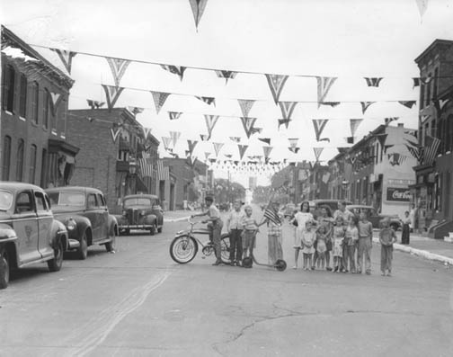 11th and Orange Streets in WILM DE 1945