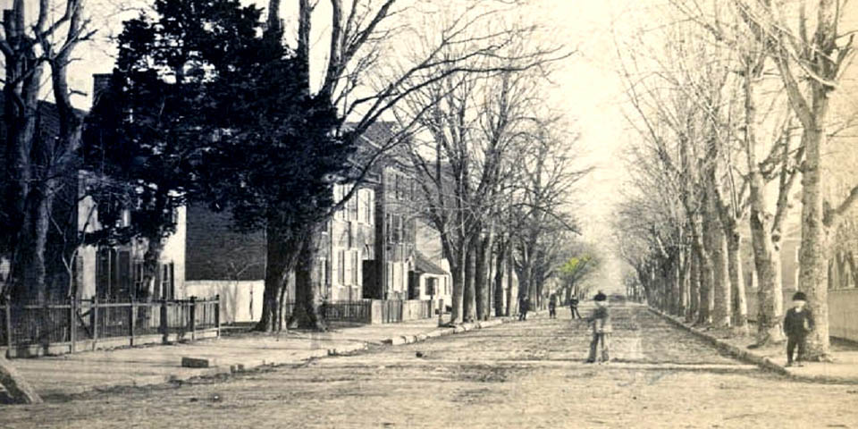 3rd Street in Old New Castle Delaware 1878