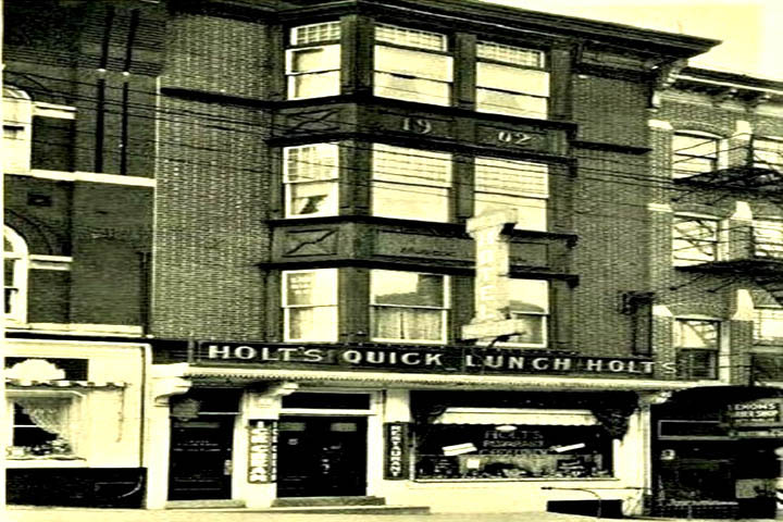 5 East 4th Street Holts Hotel and Restaurant in Wilmington Delaware circa