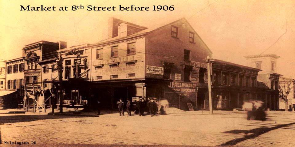 8th Street in Wilmington Delaware before 1906
