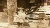 515 King Street in Wilmington Delaware with Lewis Hines selling vegetables in 1910