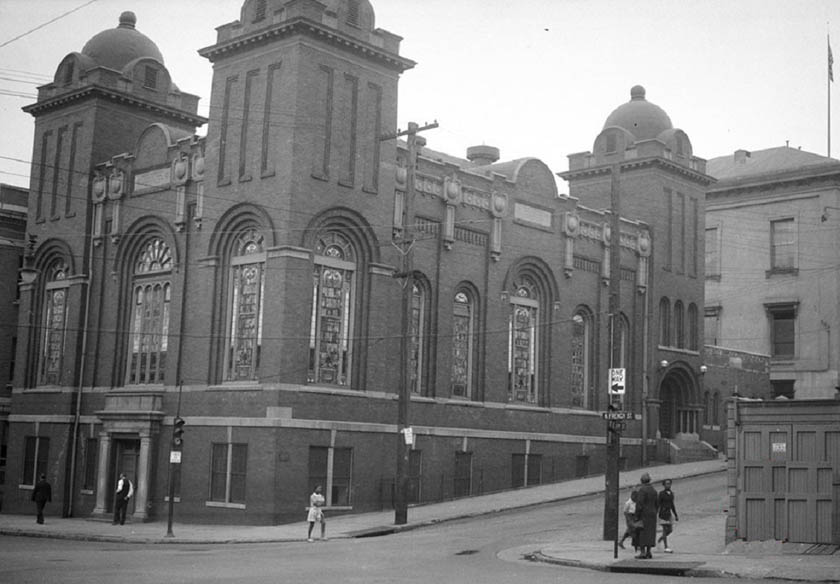 Adas Kodesch Synagogue on N French Street and E 6th Street in Wilmington DE 1939