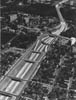 Aerial shot of Wilmington DE near Delaware Ave while I 95 was still under construction circa late 1960s