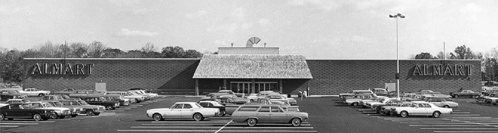 ALMART NEXT TO THE CONCORD MALL IN WILM DE MARCH OF 1966