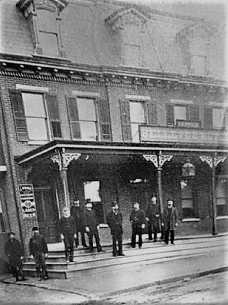 BELLEVUE HOTEL 22ND AND MARKET STREETS WILMINGTON DE CIRCA LATE 1800s
