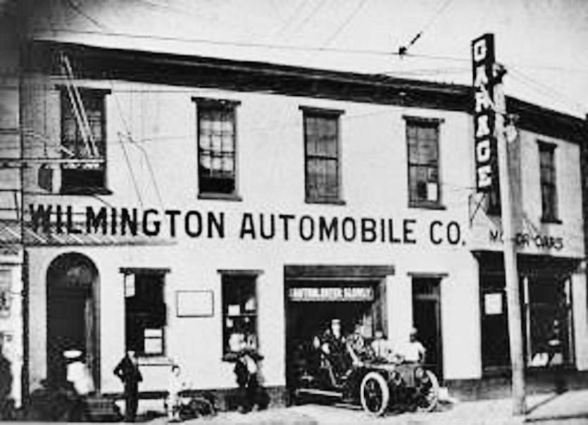 Banks Wilmington Auto Co on Maryland Ave in Wilm DE circa