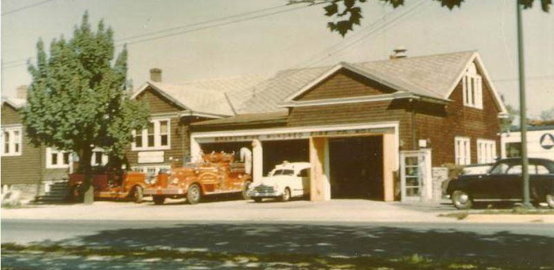 Bellefonte DE Firehouse circa 1950s