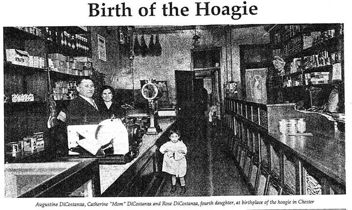 BIRTHPLACE OF THE HOAGIE IN CHESTER PA CIRCA EARLY 1900s