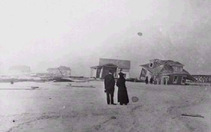 Bethany Beach after a bad storm 1888