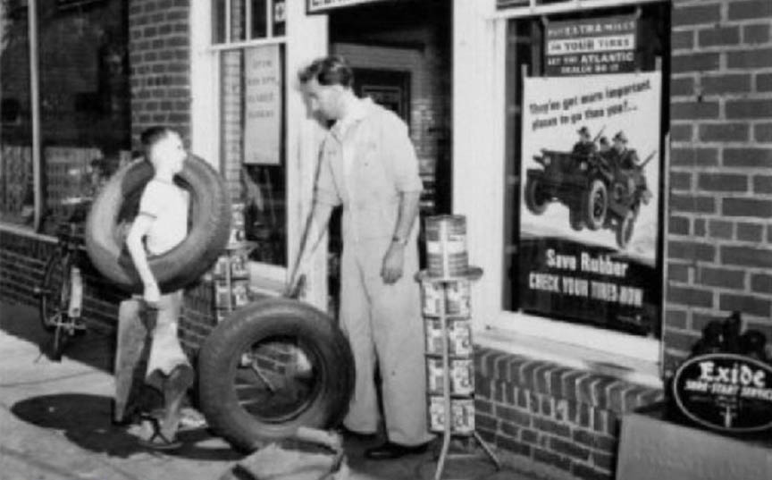 Billy Evans LE Wadman Atlantic filling station 1603 Pennsylvania Avenue Wilmington DE June 15 1942