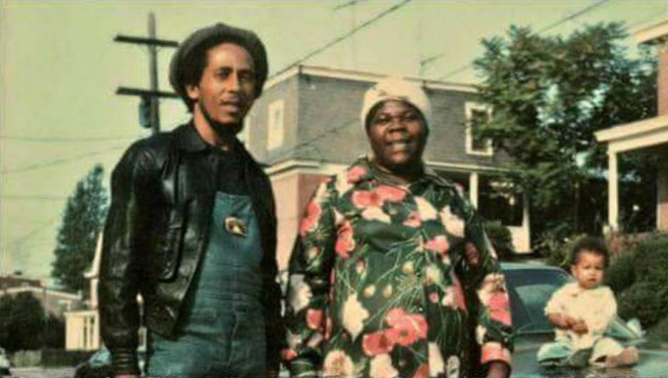 Bob Marley Near his home at 2311 Tatnall and West Street in Wilmington DE in the 1966