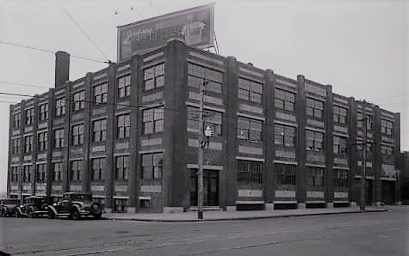 Bordens Ice Cream Plant located at 26th and Market Street Wilmington DE 1932