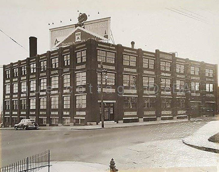 Bordens Ice Cream plant at 26th & Market in WILM DE circa 1950s