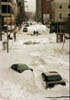 Blizzard aftermath on January 10th 1996 in Wilm DE