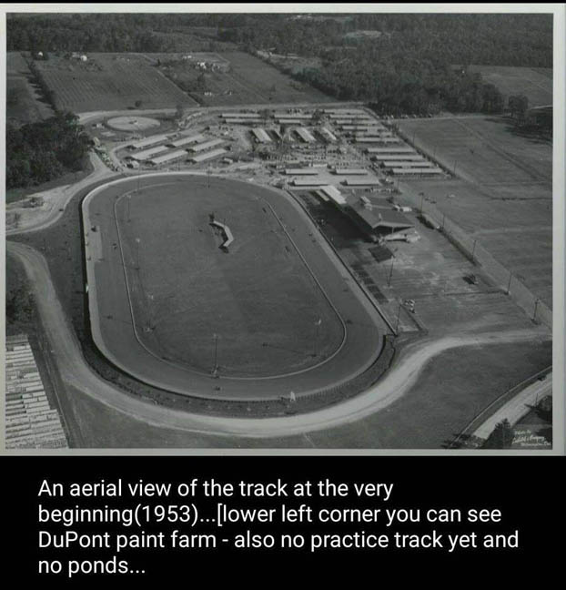 BRANDYWINE RACEWAY WHEN IT OPENED IN 1953