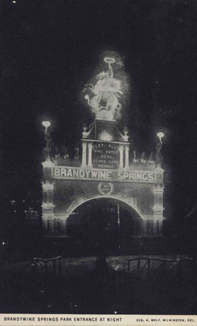 BRANDYWINE SPRINGS ENTRANCE 1911