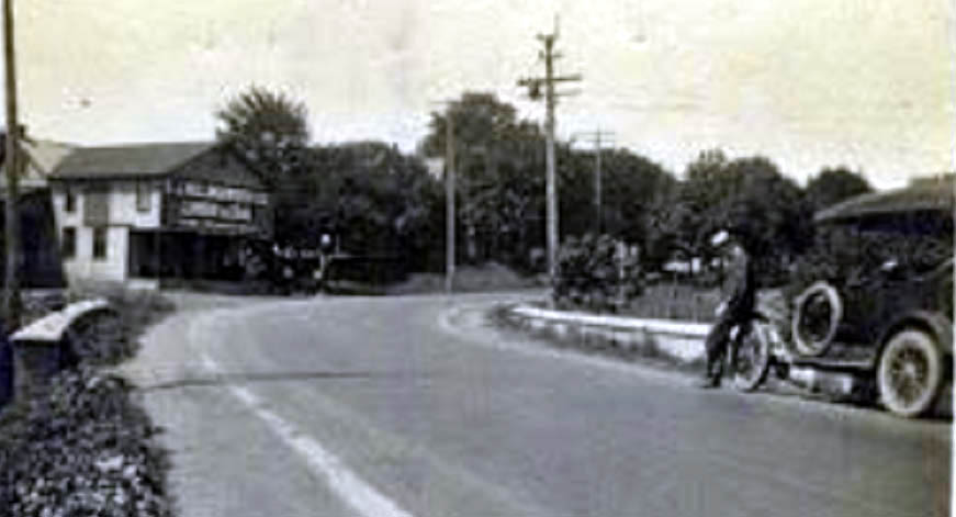 Bridge number 154 on Lincoln Highway-Kirkwood Hwy DE at Smiths Corner 1921