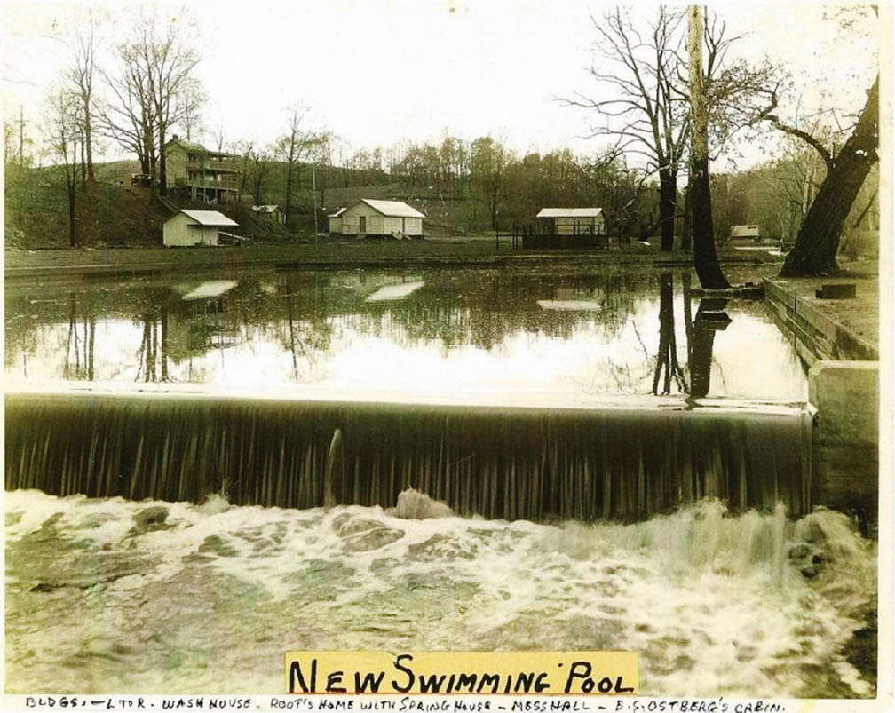 CAMP MATTAHORN Swimming Pool IN MILL CREEK DE 1960s