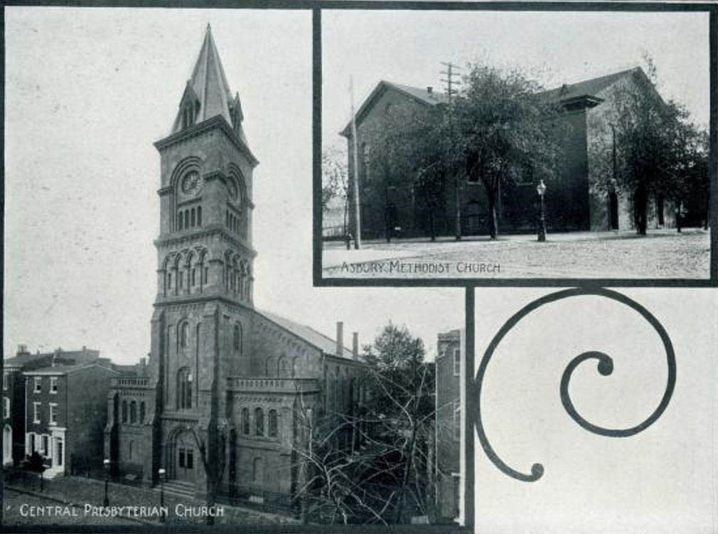 CENTRAL PRESBYTERIAN CHURCH IN WILM DE CIRCA EARLY 1900s