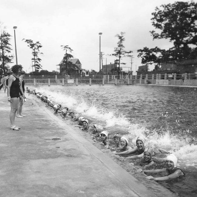 Canby Pool at Oak and South Clayton Streets in Wilmington jUNE 11th 1931