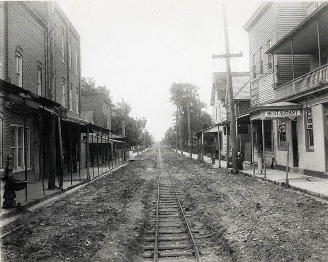 Central Avenue and Market Laurel Delaware CIRCA LATE 1800s