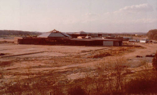 CHRISTIANA MALL IN DE UNDER CONSTRUCTION IN 1978