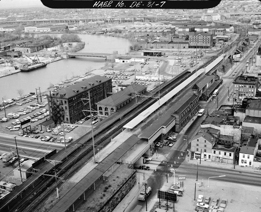 Christiana river front in Wilmington DE Circa
