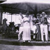 Coulters Carousel on the pier at Oak Orchard DE in early 1900s just eight miles west of Rehoboth Beach DE