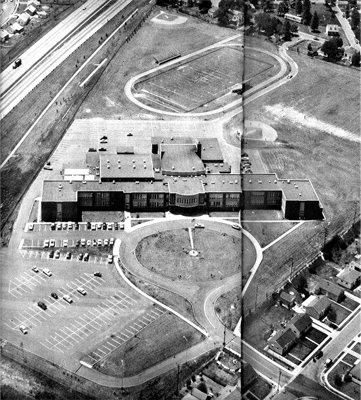 De La Warr High school in New Castle DE in the 1960s