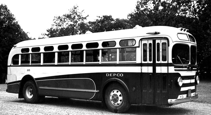 Delaware Bus Old Coach in Wilmington DE