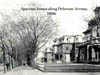Delaware Avenue in Wilmington DE 1870s