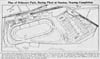 Delaware Park Race Track construction plan in the Journal Every Evening Newspaper 3-11-1937