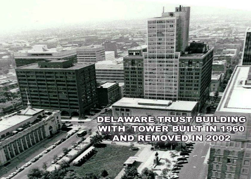 Delaware Trust Building at 9th and Market Streets in Wilmington DE 1960