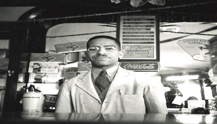 Dr John L Davidson African American pharmacist who ran the Ninth Street Pharmacy in Wilmington DE circa 1939