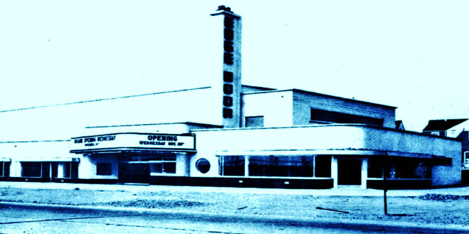 Edge Moor Theater just prior to its opening in Claymont DE November 26 1941