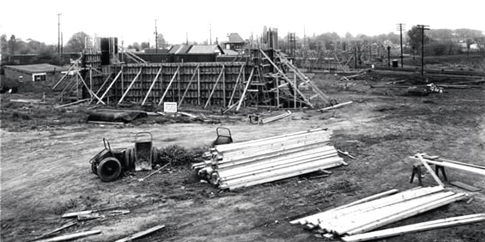 ELSMERE DELAWARE OVERPASS CONSTRUCTION 5-2-1949