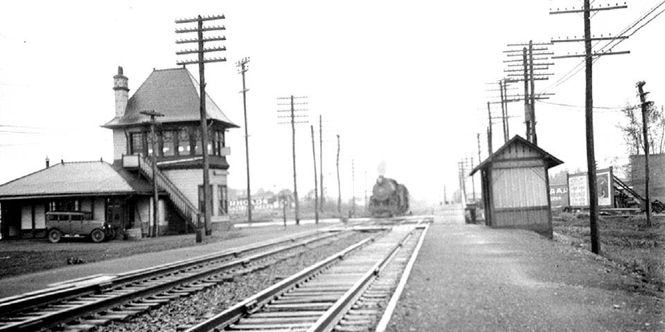 Elsmere Delaware Train Junction in 1929