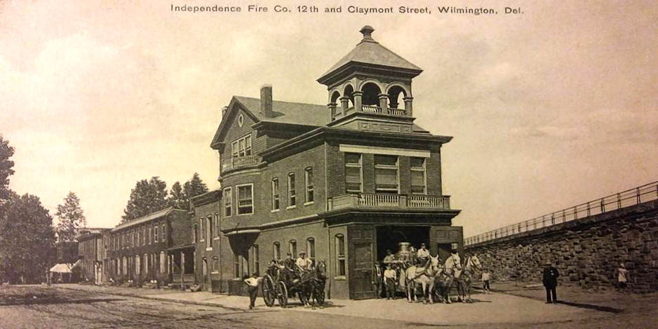 FIREHOUSE at 12th and Claymont Streets Wilmington DE 1911