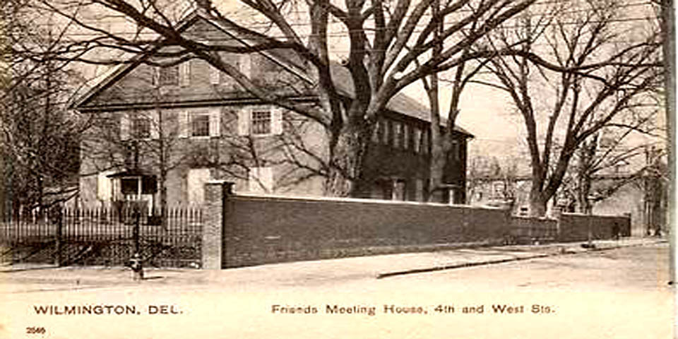 Friends Meeting House Fourth and West Streets Wilmington Delaware Circa
