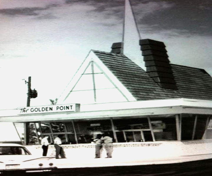 GOLDEN POINT BURGER JOINT ON KIRKWOOD HWY IN DELAWARE EARLY 1960s