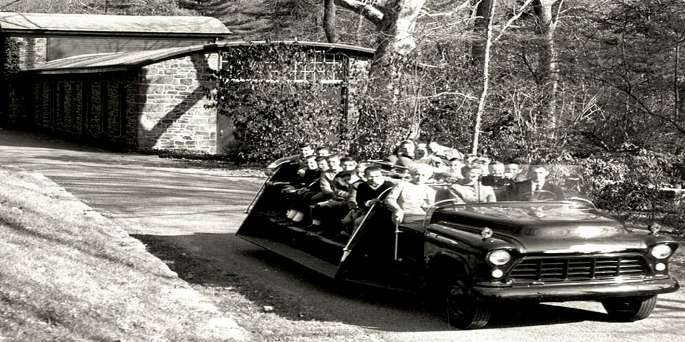 HAGLEY MUSEUM STUDENT TOUR IN WILMINGTON DE EARLY 1950s