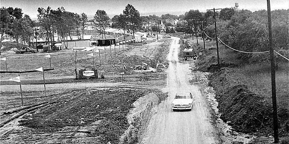 Harvey Road in Wilmington DE 1955